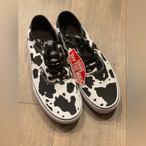 Vans Shoes Vans Cow Print Authentic Shoe Poshmark
